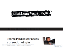 Tablet Screenshot of prdisasters.com